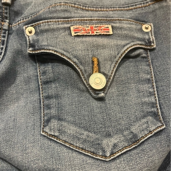 Hudson Skinny Ankle  Collin Flap Pocket Jeans Sz 28 EUC - Picture 3 of 8